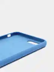 Лазурный противоударный силиконовый чехол, с лого, на iPhone 7/8/SE2/12 Pro Max/11/XR