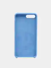 Лазурный противоударный силиконовый чехол, с лого, на iPhone 7/8/SE2/12 Pro Max/11/XR