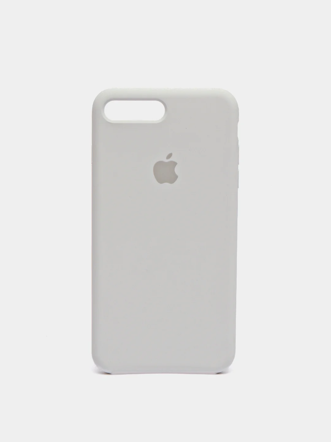 Белый противоударный силиконовый чехол, с лого, на iPhone 7/8/SE2/12 Pro Max/11/XR