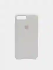 Белый противоударный силиконовый чехол, с лого, на iPhone 7/8/SE2/12 Pro Max/11/XR