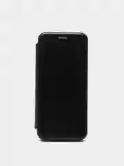 Угольный чехол книжка Samsung Galaxy A8+ (A8 Plus) (SM-A730F), Самсунг Галакси А8+ (А8 Плюс)