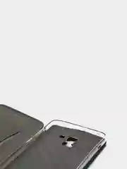 Угольный чехол книжка Samsung Galaxy A8+ (A8 Plus) (SM-A730F), Самсунг Галакси А8+ (А8 Плюс)