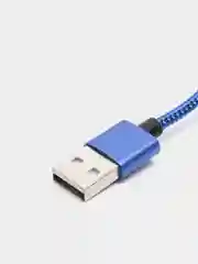 Синий на выбор кабель, магнитный коннектор, micro USB, type C, Apple lightning