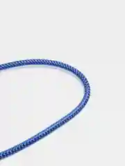 Синий на выбор кабель, магнитный коннектор, micro USB, type C, Apple lightning