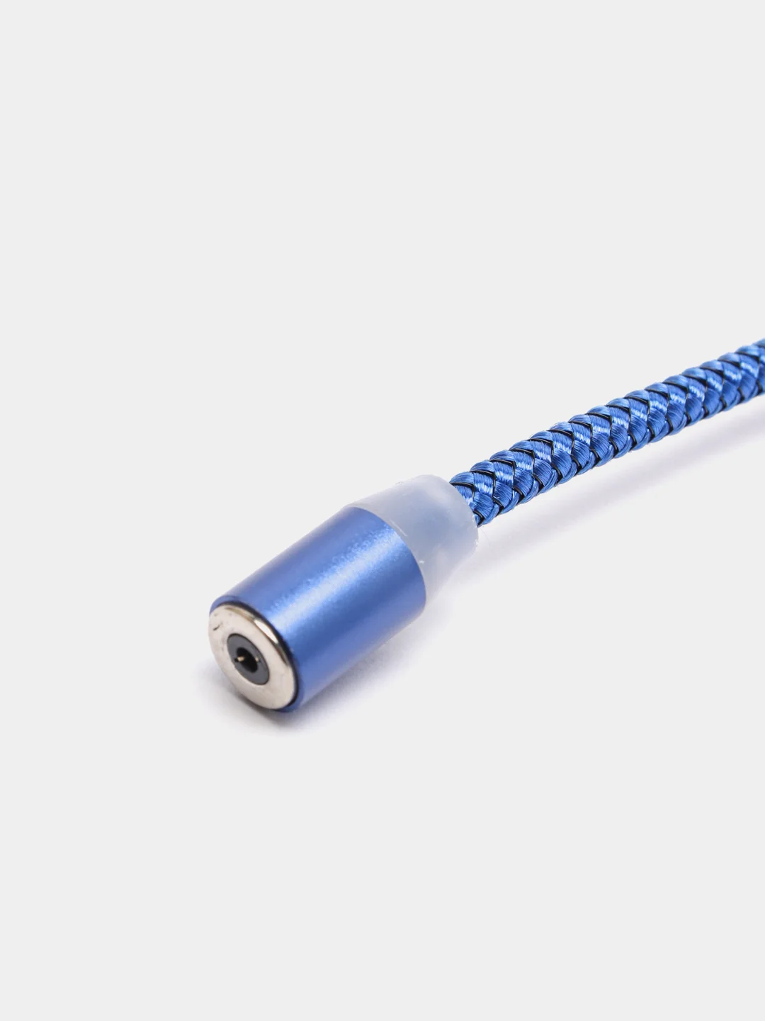 Синий на выбор кабель, магнитный коннектор, micro USB, type C, Apple lightning