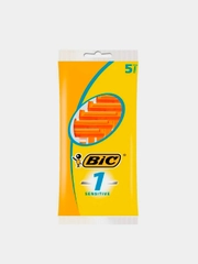 Бритвенные станки Bic 1 Sensitive, 5 штук