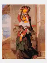 Картина  по номерам на холсте с подрамником 50x40 "Римская женщина"