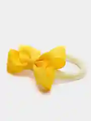 Желтый повязка с бантом для волос /повязка на голову one size