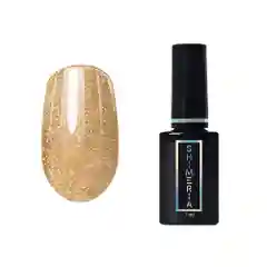 Золотой гель-лак светоотражающий Shimeria Diamond Runail Professional, 7 мл