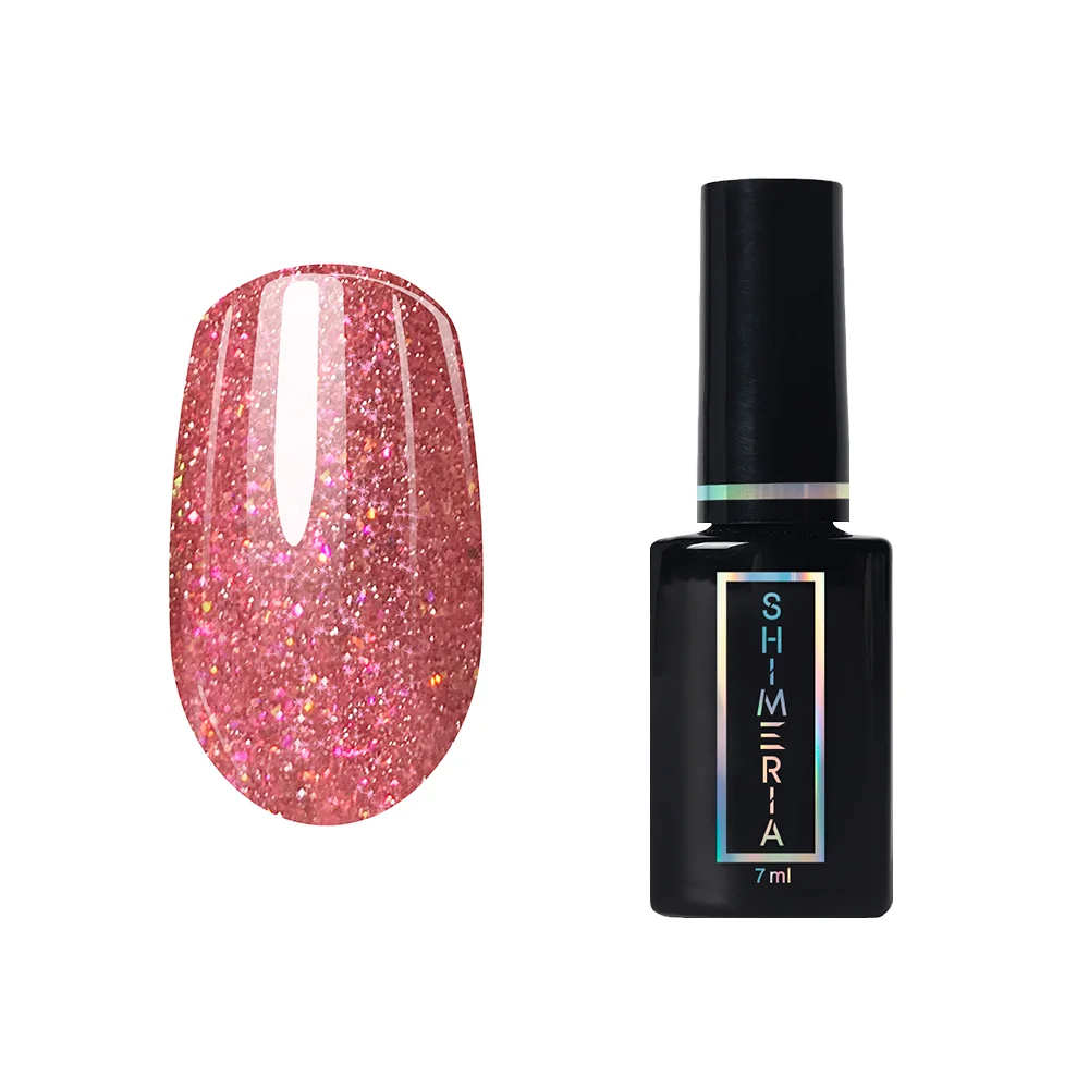 Конфетный гель-лак светоотражающий Shimeria Diamond Runail Professional, 7 мл