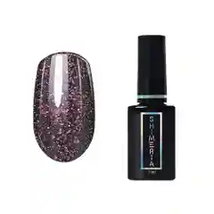 Тёмно-бордовый гель-лак светоотражающий Shimeria Diamond Runail Professional, 7 мл