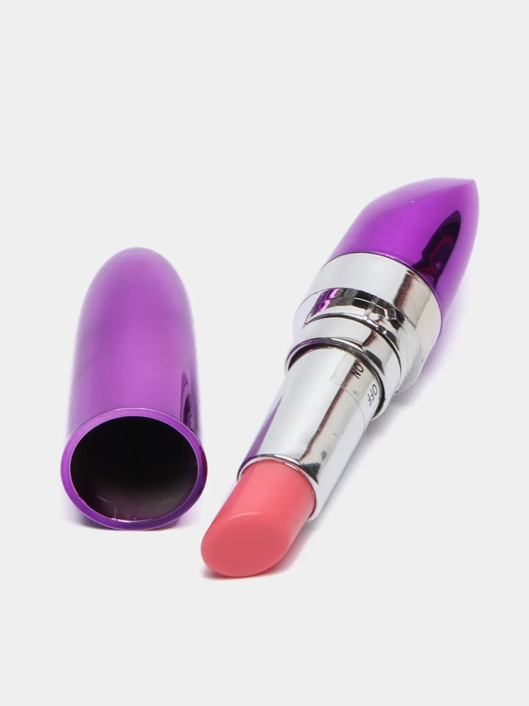 Фиолетовый мини вибратор Помада g-spot для вагинальной и клиторальной стимуляции