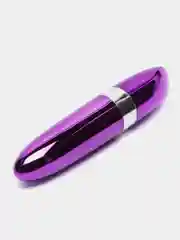 Фиолетовый мини вибратор Помада g-spot для вагинальной и клиторальной стимуляции