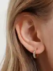 Серьги кафф в комплекте, 4 шт