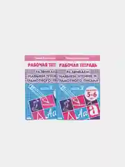 Развиваем навыки чтения и грамотного письма части 1-2, комплект 2 рабочие тетради