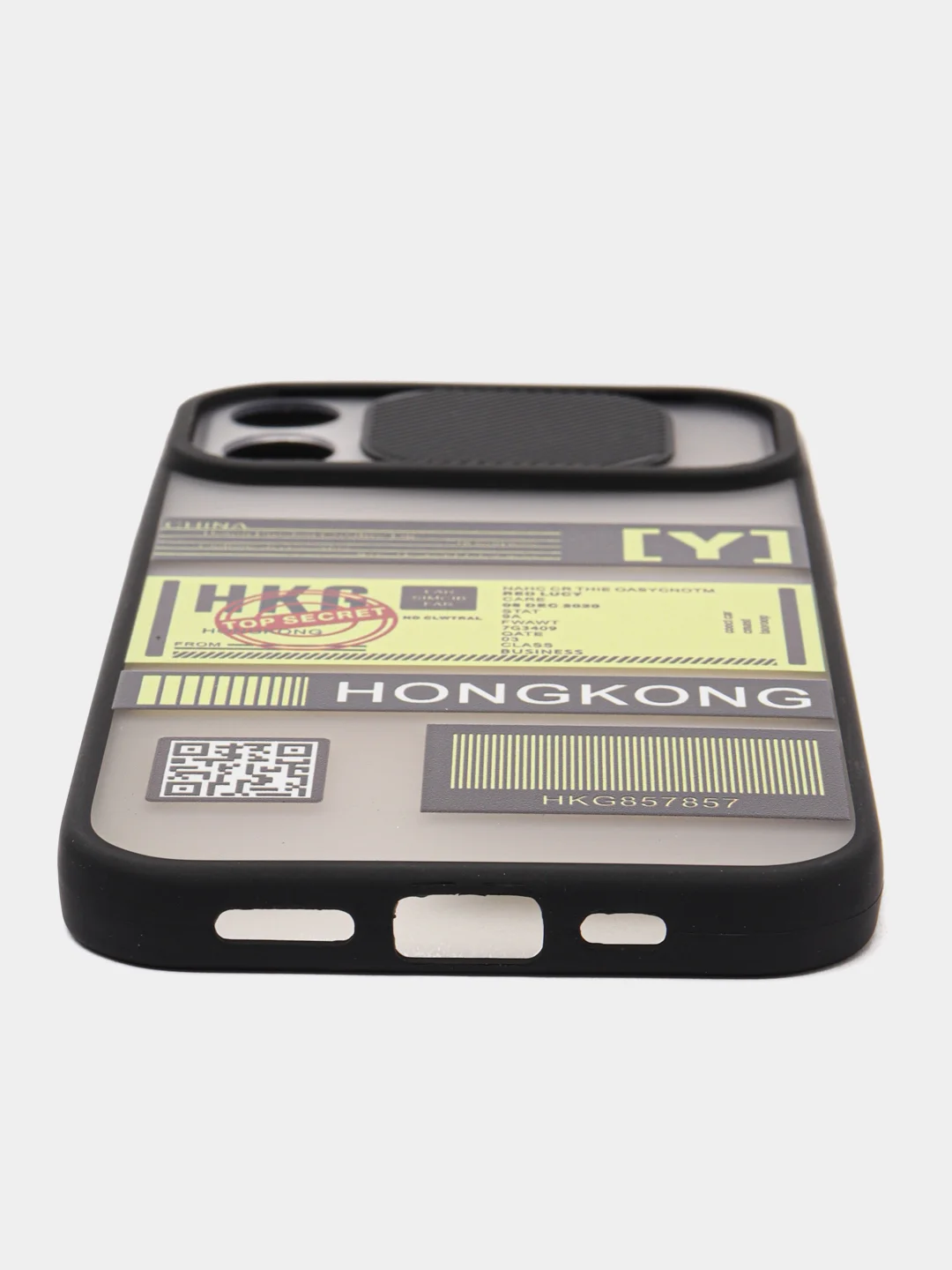 Желтый чехол для айфон 11 / 12 Pro Max с защитой камеры матовый полупрозрачный iPhone про макс
