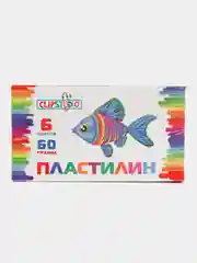 Пластилин ClipStudio 12 цветов в картонном выдвижном пенале