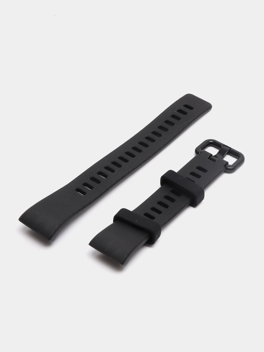 Черный силиконовый ремешок для Huawei Band 3 / 3 pro / 4 pro