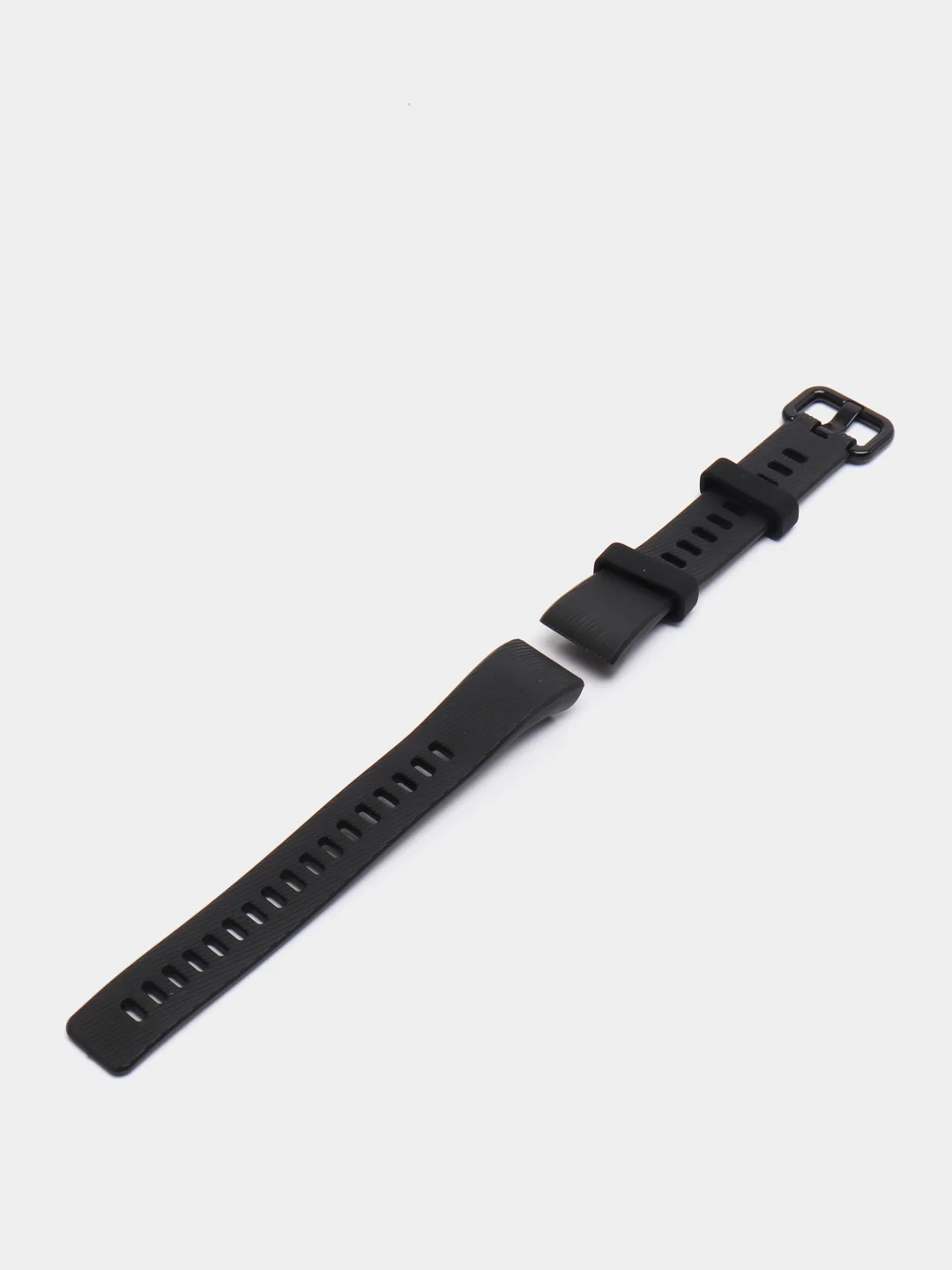 Черный силиконовый ремешок для Huawei Band 3 / 3 pro / 4 pro