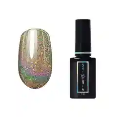 Зелёный хаки гель-лак Shimeria Prism магнитный светоотражающий , 7 мл