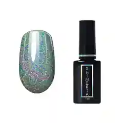 Тёмно-бирюзовый гель-лак Shimeria Prism магнитный светоотражающий , 7 мл