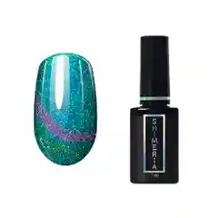 Бирюзовый гель-лак Shimeria Prism магнитный светоотражающий , 7 мл