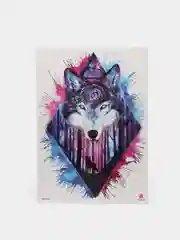 Багровый переводная тату для тела