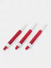 Ручка автоматическая шариковая синяя, 5 штук