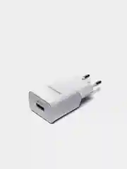 Белый зарядное устройство Borofone BA59A (1xUSB, QC 3.0, 18W+ опц.кабель Micro-USB или Type-C)