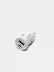 Белый автомобильное зарядное устройство USB 2,4A BOROFONE BZ18,BZ18A PD20W Quick Charge 3.0