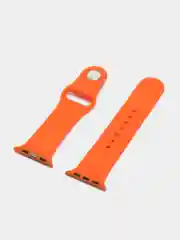 Золотистый хаки ремешок для Apple Watch, силиконовый