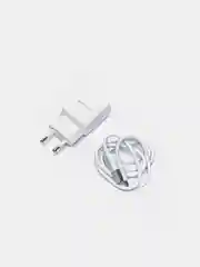Белый зарядное устройство Borofone BA59A (1xUSB, QC 3.0, 18W+ опц.кабель Micro-USB или Type-C)