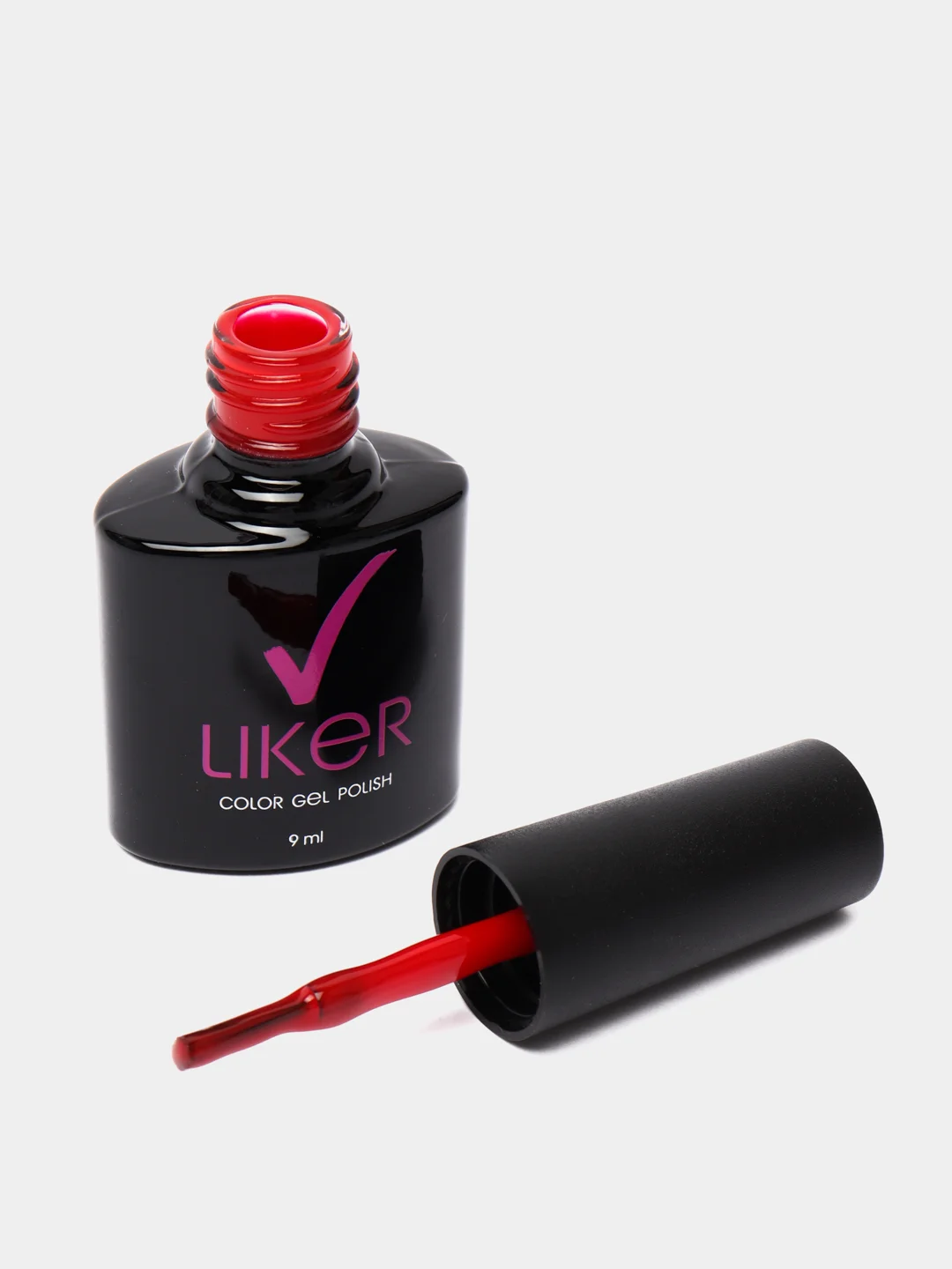 Тёмно-розовый гель лак Runail Professional Liker, 9 мл