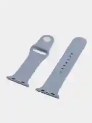 Синий меланж ремешок для Apple Watch, силиконовый