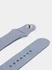 Синий меланж ремешок для Apple Watch, силиконовый