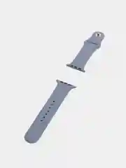 Синий меланж ремешок для Apple Watch, силиконовый