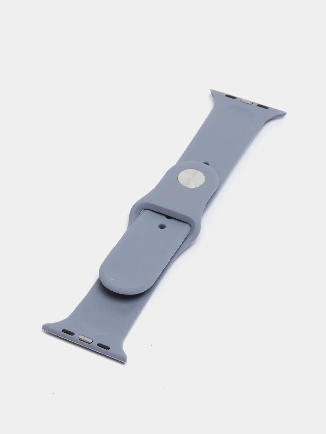 Синий меланж ремешок для Apple Watch, силиконовый