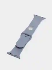 Синий меланж ремешок для Apple Watch, силиконовый