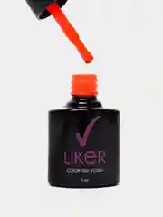 Оранжевый гель лак Runail Professional Liker, 9 мл