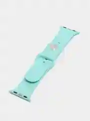 Бирюзовый силиконовый ремешок для Apple Watch на 38/40мм и 42/44 мм