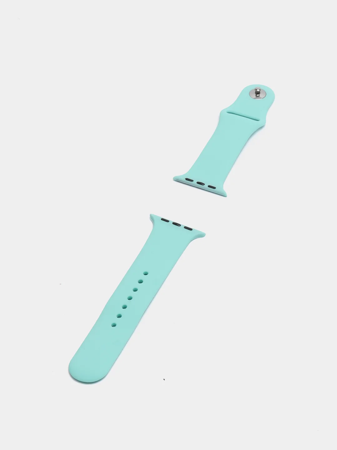 Бирюзовый силиконовый ремешок для Apple Watch на 38/40мм и 42/44 мм