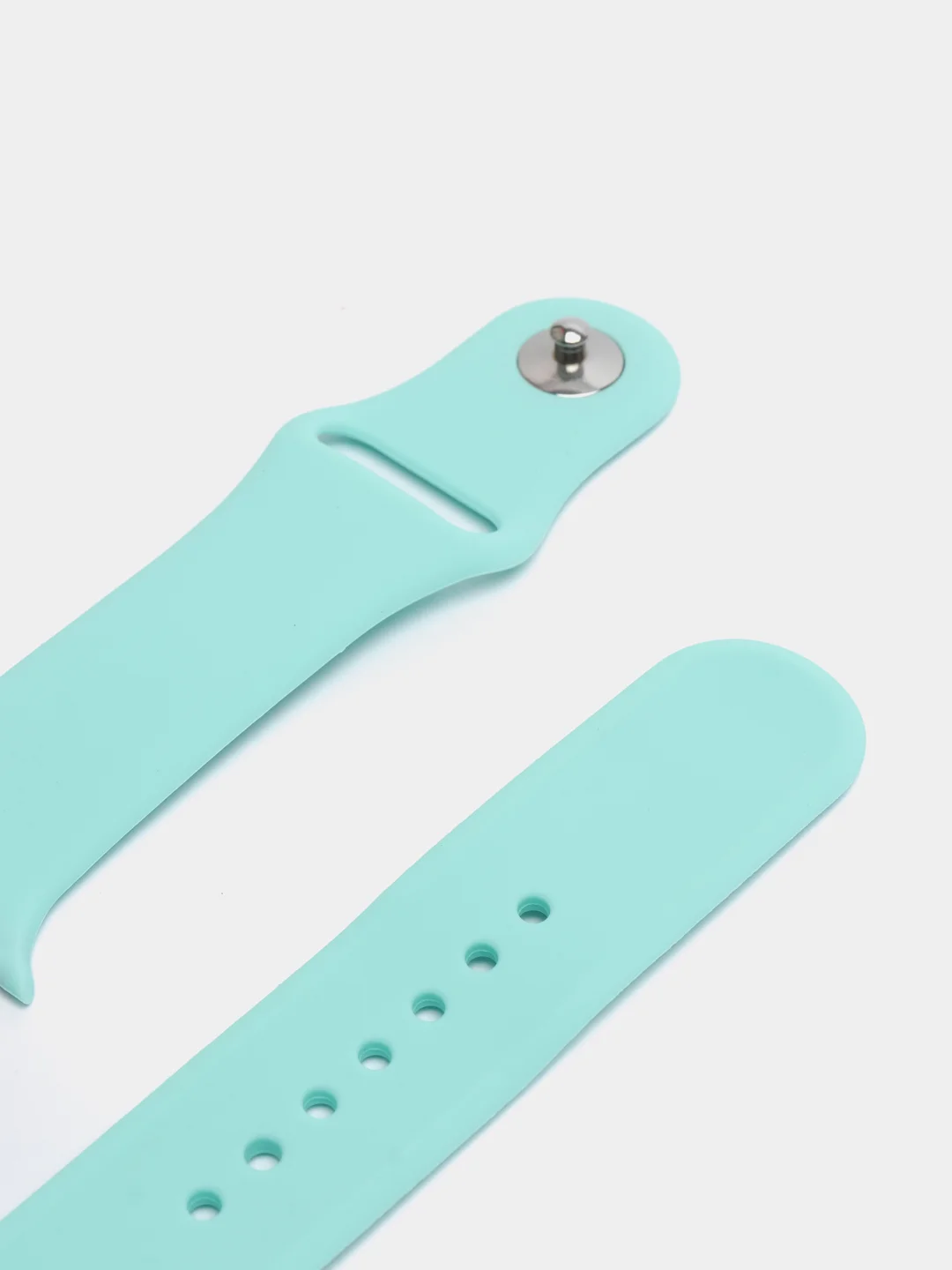 Бирюзовый силиконовый ремешок для Apple Watch на 38/40мм и 42/44 мм