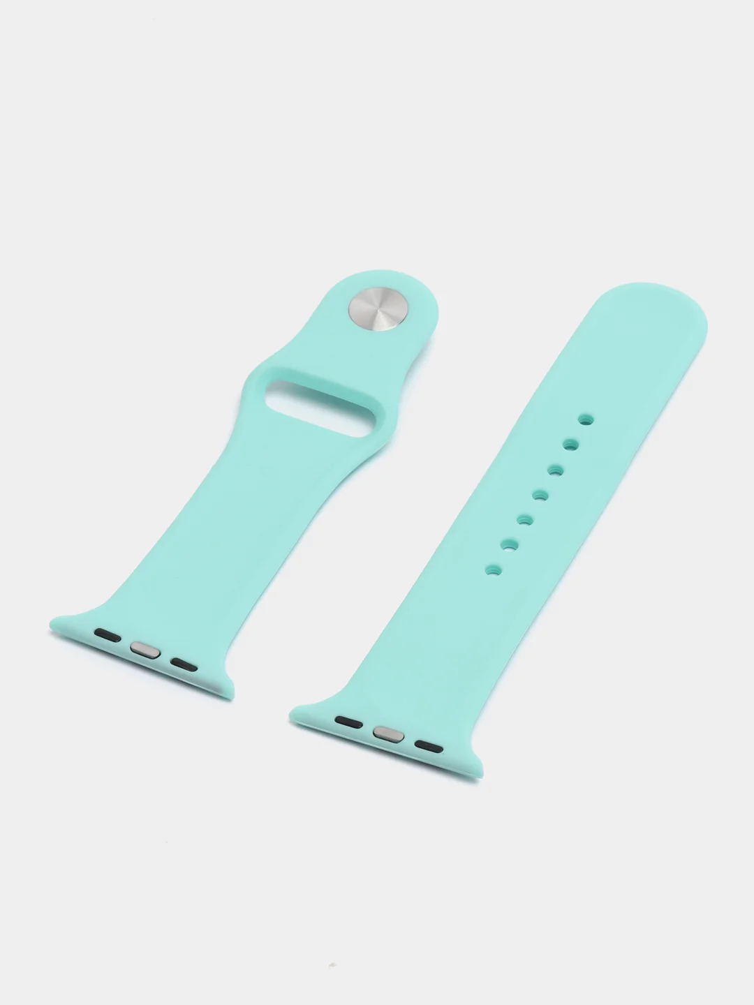 Бирюзовый силиконовый ремешок для Apple Watch на 38/40мм и 42/44 мм