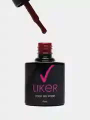 Багровый гель лак Runail Professional Liker, 9 мл