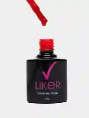 Красный гель лак Runail Professional Liker, 9 мл