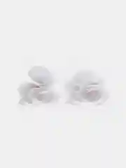 Белый подвески для сережек с жемчугом, 2 штуки