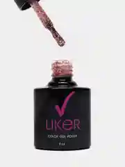 Коралловый меланж гель-лак Liker, 9 мл