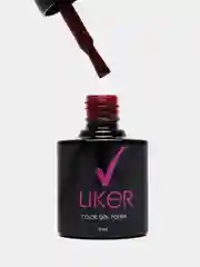 Тёмно-бордовый гель лак Runail Professional Liker, 9 мл