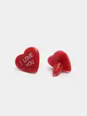 Сердечко с надписью "I love you", 3 штуки