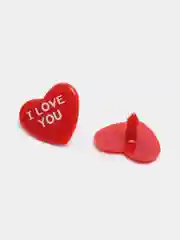 Сердечко с надписью "I love you", 3 штуки